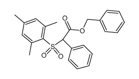 benzyl 2-mesitylenesulfonyl-2-phenylacetate结构式