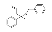 1-benzyl-2-phenyl-2-prop-2-enylaziridine Structure
