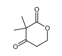 2,2-dimethyl-3-oxo-5-pentanolide Structure