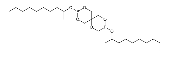 3,9-di(decan-2-yloxy)-1,4,8,10-tetraoxa-3,9-diphosphaspiro[5.5]undecane Structure