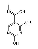 N-methyl-2,4-dioxo-1H-pyrimidine-5-carboxamide结构式