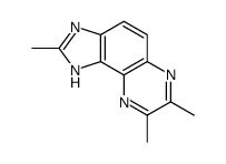 2,7,8-trimethyl-3H-imidazo[4,5-f]quinoxaline结构式