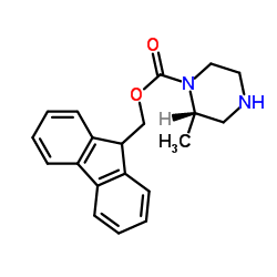 (S)-1-Fmoc-2-methyl-piperazine Structure