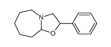 2-phenyl-2,3,5,6,7,8,9,9a-octahydro-[1,3]oxazolo[3,2-a]azepine结构式