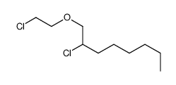 2-chloro-1-(2-chloroethoxy)octane结构式