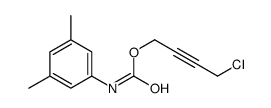 4-chlorobut-2-ynyl N-(3,5-dimethylphenyl)carbamate Structure