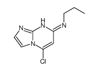 5-chloro-N-propylimidazo[1,2-a]pyrimidin-7-amine结构式