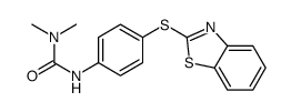 3-[4-(1,3-benzothiazol-2-ylsulfanyl)phenyl]-1,1-dimethylurea结构式