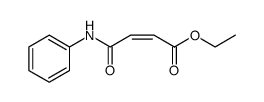 2-Butenoic acid, 4-oxo-4-(phenylamino)-, ethyl ester, (2Z) Structure