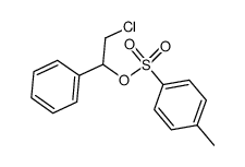 Toluene-4-sulfonic acid 2-chloro-1-phenyl-ethyl ester结构式
