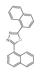 2,5-BIS(1-NAPHTHYL)-1,3,4-OXADIAZOLE structure