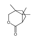 5,8,8-trimethyl-3-oxabicyclo[3.2.1]octan-2-one Structure