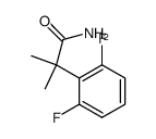 2-(2,6-difluorophenyl)isobutyramide structure