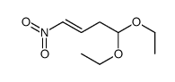 4,4-diethoxy-1-nitrobut-1-ene结构式