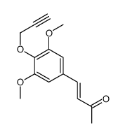 4-(3,5-dimethoxy-4-prop-2-ynoxyphenyl)but-3-en-2-one Structure