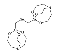 bis(silatranylmethyl)selenide结构式