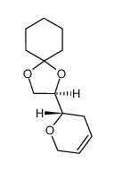 2-(3,6-dihydro-2H-pyran-2-yl)-1,4-dioxaspiro[4.5]decane结构式