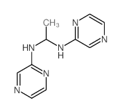 N,N-Dipyrazinyl-1,1-ethanediamine Structure