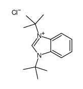 1,3-Di-t-butylbenzimidazolium chloride structure