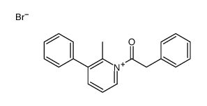 1-(2-methyl-3-phenylpyridin-1-ium-1-yl)-2-phenylethanone,bromide结构式