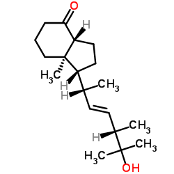 (1R,3aR,7aR)-1-((2R,5S,E)-6-hydroxy-5,6-dimethylhept-3-en-2-yl)-7a-Methylhexahydro-1H-inden-4(2H)-one结构式