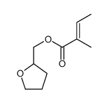 tetrahydrofurfuryl 2-methylcrotonate Structure