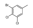 3-bromo-4,5-dichlorotoluene Structure