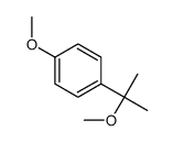 1-methoxy-4-(2-methoxypropan-2-yl)benzene结构式