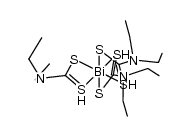 tris(N,N-diethyldithiocarbamato)bismuth(III)结构式