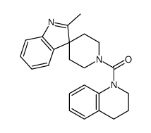 1'-(3,4-dihydroquinolin-1(2H)-ylcarbonyl)-2-methylspiro[indole-3,4'-piperidine] Structure