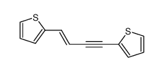 (E)-2,2'-(but-1-en-3-yne-1,4-diyl)dithiophene Structure