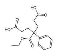 4-Phenyl-4-aethoxycarbonyl-pimelinsaeure结构式