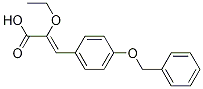 3-(4-BENZYLOXYPHENYL)-2-ETHOXYACRYLIC ACID Structure