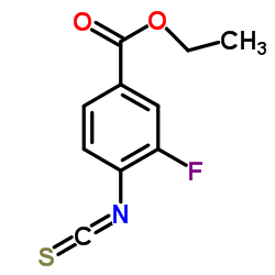 4-Ethoxycarbonyl-2-fluorophenylisothiocyanate Structure
