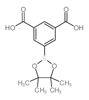 3,5-Dicarboxyphenylboronic acid, pinacol ester structure