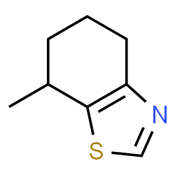Benzothiazole,4,5,6,7-tetrahydro-7-methyl- structure