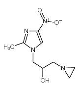 1-(aziridin-1-yl)-3-(2-methyl-4-nitroimidazol-1-yl)propan-2-ol Structure