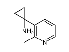 1-(2-methylpyridin-3-yl)cyclopropan-1-amine Structure