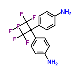 2,2-Bis(4-aminophenyl)hexafluoropropane Structure