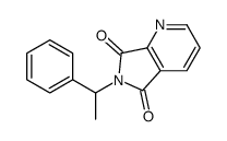 6-(1-phenylethyl)pyrrolo[3,4-b]pyridine-5,7-dione结构式