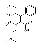 2-[2-(diethylamino)ethyl]-1-oxo-4-phenylisoquinoline-3-carboxylic acid Structure