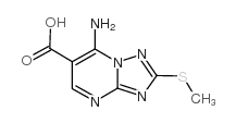 7-AMINO-2-(METHYLTHIO)-[1,2,4]TRIAZOLO[1,5-A]PYRIMIDINE-6-CARBOXYLIC ACID picture