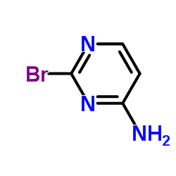 4-氨基-2-溴嘧啶结构式