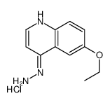 4-Hydrazino-6-ethoxyquinoline hydrochloride结构式
