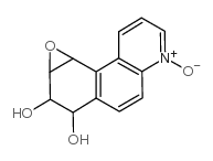 ANTI-BENZO(F)QUINOLINE-7,8-DIOL-9,10-EPOXIDE-N-OXIDE Structure