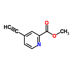 Methyl4-ethynylpyridine-2-carboxylate Structure