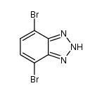 4,7-二溴-2H-苯并[d][1,2,3]三唑结构式