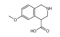 6-methoxy-1,2,3,4-tetrahydroisoquinoline-4-carboxylic acid structure