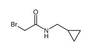 2-bromo-N-(cyclopropylmethyl)acetamide结构式