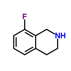 8-Fluoro-1,2,3,4-tetrahydroisoquinoline Structure